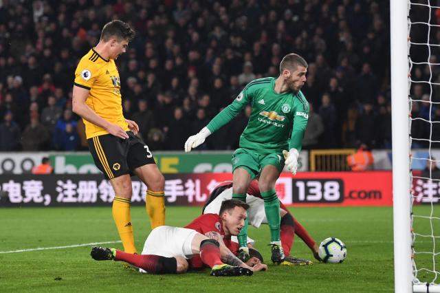  曼联门将神勇发挥零封狼队守住欧冠资格